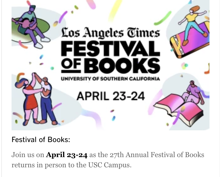 Los Angeles Book Festival Victoria Kastner