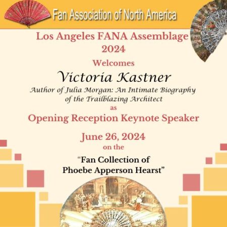 Victoria M Fans Fan Association of North America Assemblage 2024, Keynote Speaker ...